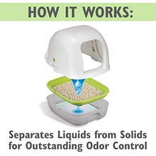 Load image into Gallery viewer, Purina Tidy Cats Hooded Litter Box System, BREEZE Hooded System Starter Kit Litter Box, Litter Pellets & Pads, 10.37 lb (00070230168689)