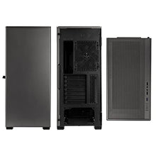 Load image into Gallery viewer, KOLINK Stronghold Barricade Gaming PC Case EATX with Removable Hood, Hinged Tempered Glass Door, 2 x 120 mm PC Fans, Midi Tower E ATX Case, Gamer PC Case, Gaming PC Case