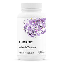 Load image into Gallery viewer, Thorne Research - Iodine & Tyrosine - Mineral and Amino Acid Support for Healthy Thyroid Function - 60 Capsules