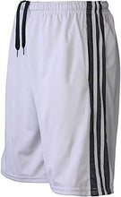 Load image into Gallery viewer, Active Club Men's Athletic Gym Shorts with Pockets - Quick Dry Running Workout Training Basketball Shorts - 4 Pack (4 Pack SM109-2, Large, l)