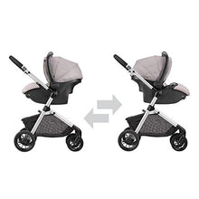 Load image into Gallery viewer, Evenflo Pivot Modular Travel System, Lightweight Baby Stroller, Sleek & Versatile, Easy Infant Car Seat Transfer, Oversized Storage Basket, Blanket Boot, Travel Stroller, 3-Panel Canopy, Sandstone Tan