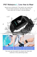 Load image into Gallery viewer, ApexJoy Waterproof Smartwatch with 24 hour Heart Rate & Activity Tracking, Blood Pressure, Oxygen Level, Sleep Monitor, Ultra-Long Battery Life, Sports Mode: Run/Swim/Bike/Tennis, US Service &Warranty