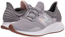 Load image into Gallery viewer, New Balance Women's Fresh Foam Roav V1 Sneaker, Whisper Grey/Oyster Pink, 8.5