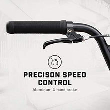 Load image into Gallery viewer, Mongoose Legion Mag Freestyle Sidewalk BMX Bike for Kids, Children and Beginner-Level to Advanced Riders, 20-inch Wheels, Hi-Ten Steel Frame, Micro Drive 25x9T BMX Gearing, Silver
