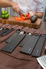 Load image into Gallery viewer, Waxed Canvas Chef Knife Roll - 15 Knife Slots, Card Holder and Zippered Pocket - Genuine Leather and Brass Buckles - Knives Not Included (Brown)
