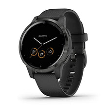 Load image into Gallery viewer, Garmin Vivoactive 4, GPS Smartwatch, Features Music, Body Energy Monitoring, Animated Workouts, Pulse Ox Sensors and More, Black