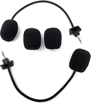 Load image into Gallery viewer, 2-Pack Replacement AG9 Game Mics TNE 2.5mm Microphone Boom for PDP Afterglow AG 9 Legendary Collection Sound of Justice AG 9+ Armored Wireless Xbox One PS4 PC Computer Gaming Headphones