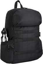 Load image into Gallery viewer, AmazonBasics Canvas Laptop Backpack Bag for up to 15 Inch Laptops - Black