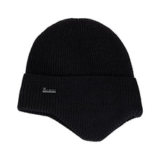 Load image into Gallery viewer, BCDlily Thick Velvet Knit Beanie Hat Winter Hats for Men Women Ear Warmer Warm Ski Caps (Black)