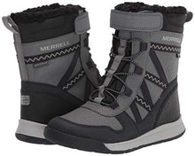 Load image into Gallery viewer, Merrell Snow Crush 2.0 Waterproof Boot, Black/Grey, 5 US Unisex Big Kid