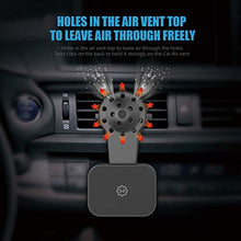 Load image into Gallery viewer, Magnetic Mount, WixGear Universal Air Vent Twist Hole Magnetic Phone Holder for Car, for All Cell Phones with Fast Swift-Snap Technology, Will Not Block Air Vent Flow - for Horizontal Vent