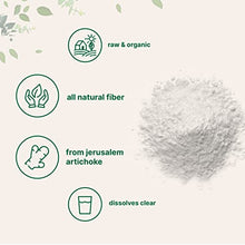 Load image into Gallery viewer, Organic Inulin FOS Powder (Jerusalem Artichoke), 2.2 Pounds (35 Ounce), Quick Water Soluble, Prebiotic Intestinal Support for Colon and Gut Health, Natural Fibers for Smoothie & Drinks, Vegan Friendly