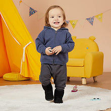 Load image into Gallery viewer, BMCiTYBM Baby Snow Boots Boys Girls Winter Fur Lined Shoes 6 9 12 18 24 Months Black Size 6-12 Months Infant