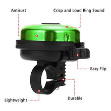 Load image into Gallery viewer, Accmor Classic Bike Bell, Aluminum Bicycle Bell, Loud Crisp Clear Sound Bicycle Bike Bell for Adults Kids