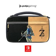 Load image into Gallery viewer, PDP Gaming Officially Licensed Switch Commuter Case - Zelda Breath of the WIld - Semi-Hardshell Protection - Protective PU Leather - Holds 14 Games - Works with Switch OLED & Lite - Perfect for Travel
