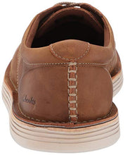 Load image into Gallery viewer, Clarks Mens Forge Vibe Oxford, Tan Leather, 9 M US
