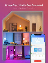 Load image into Gallery viewer, Govee Smart Light Bulbs, Color Changing Light Bulbs with Music Sync, 30 Dynamic Scenes, 16 Million DIY Colors WiFi & Bluetooth Light Bulbs Work with Alexa, Google Assistant & Govee Home App, 4 Pack