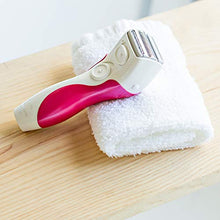 Load image into Gallery viewer, Panasonic Electric Shaver for Women, Cordless 3 Blade Razor, Pop-Up Trimmer, Close Curves, Wet Dry Operation, Independent Floating Heads - ES2207P