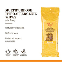 Load image into Gallery viewer, Burt's Bees for Dogs Multipurpose Grooming Wipes | Puppy and Dog Wipes for All Purpose Cleaning & Grooming | Cruelty Free, Sulfate, & Paraben Free, pH Balanced for Dogs - 50 Ct Pet Wipes