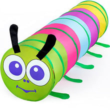 Load image into Gallery viewer, GeerWest Toddlers Tunnel for Kids, Pop Up Crawl Through Baby Tunnel Toy for Children & Dogs Indoor & Outdoor Play, Gifts for Boys Girls Backyard Playset (Modeling Tunnel)