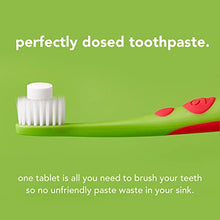 Load image into Gallery viewer, hello Kids Watermelon Eco-Friendly, Travel Toothpaste Tablets, Natural Watermelon Flavor, Fluoride Free, Plastic-Free, Reusable Metal Containers, Vegan, SLS & Gluten Free, 120 Tablets, 2 Pack