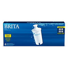 Load image into Gallery viewer, Brita Standard Water Filter, Standard Replacement Filters for Pitchers and Dispensers, BPA Free, 6 Count
