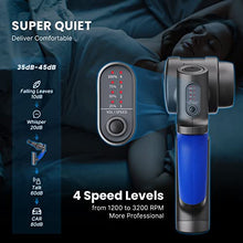 Load image into Gallery viewer, RENPHO Massage Gun with Adjustable Arm, Deep Tissue Muscle Percussion Massager gun,Portable Case Percussion Electric Back Massagers for Self Athletes Muscle Relax&Stiffness FooT Hand Pain Relief Gifts