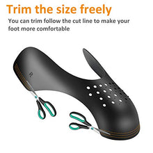 Load image into Gallery viewer, 4 Pairs Shoe Crease Protectors for Air Force Shoes, Anti-Wrinkle Shoe Crease Guard for Sneaker and Casual Shoes, Anti Crease Shoe Protectors for Men's 7-12/ Women's 5-8