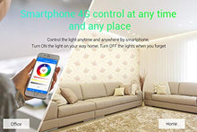 Load image into Gallery viewer, BTF-LIGHTING 5in1 WB5 2.4GHz WiFi LED Controller Compatible with Alexa Google Home Smart Life APP/Tuya Smart APP Control for Monochrome RGB RGBW WW+CW RGBCCT LED Strip Work With B1 B2 B3 B4 Panel