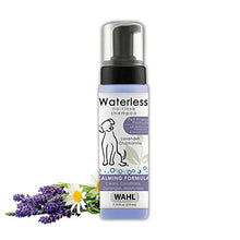 Load image into Gallery viewer, Wahl Pet Friendly Waterless No Rinse Shampoo for Animals – Lavender & Chamomile for Cleaning, Conditioning, Detangling, & Moisturizing Dogs, Cats, & Horses – 7.1 Oz