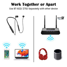 Load image into Gallery viewer, Friencity Wireless Headphones Earbuds for TV Watching with Bluetooth Transmitter 164ft Range, Neckband TV Headset Hearing Set for Seniors, Digital Optical RCA, 3.5mm Aux, Plug n Play, No Audio Delay