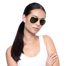 Load image into Gallery viewer, Ray-Ban unisex adult Rb3025 Classic Sunglasses, Gold/Grey Green, 55 mm US