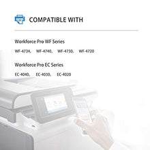 Load image into Gallery viewer, TEINO Remanufactured Ink Cartridge Replacement for Epson 802 802XL T802 T802XL use with Epson Workforce Pro WF-4734 WF-4740 WF-4730 WF-4720 EC-4040 EC-4030 (Black, Cyan, Magenta, Yellow, 5-Pack)