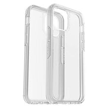 Load image into Gallery viewer, OtterBox Symmetry Clear Case + Performance Glass Screen Protector Bundle for Apple iPhone 12/12 Pro - Clear
