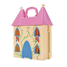Load image into Gallery viewer, Peppa Pig 99803 Foldable Deluxe Royal Tea Party Princess Castle Playset with Character Figurines and Furniture Pieces for Ages 2 and Up