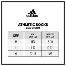 Load image into Gallery viewer, adidas Men's Superlite Stripe No Show Socks (3-Pair), White/ Light Onix/ Medium Lead, Large