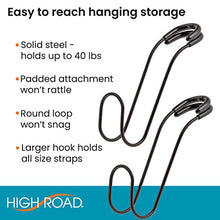 Load image into Gallery viewer, High Road Contour CarHooks Car Headrest Hangers, Purse and Grocery Bag Hooks, 2-pack