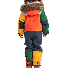 Load image into Gallery viewer, Kids Girls Boys One Piece Snowsuits Waterproof Windproof Winter Outdoor Overalls Snowboarding Ski Suits Jumpsuits