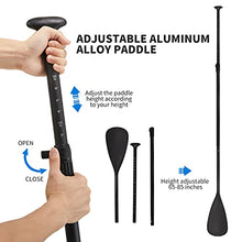 Load image into Gallery viewer, Paddle Board Inflatable Stand Up Paddleboard with SUP Accessories, Waterproof Backpack, Adjustable Paddle, Removable Fin, Non-Slip Deck, Safety Ankle Leash, Hand Pump, Standing Boat for Youth & Adult