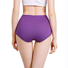 Load image into Gallery viewer, YOULEHE Women's Cotton Underwear Briefs High Waist Full Coverage Soft Breathable Panties (8 Pack-H002, Medium)