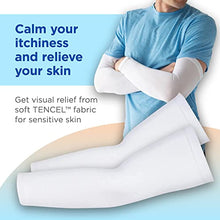 Load image into Gallery viewer, Wrap-E-Soothe Ultra-Soft Non-Itch Eczema Arm or Leg Sleeves for Adults & Teens (Medium 11"-18"), Eco-Friendly Tencel Eczema Clothing, No Zinc or Dyes, USA Made