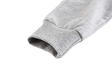 Load image into Gallery viewer, Fruitsunchen Toddler Boys Jogger Athletic Pants Dinosaur Splice Drawstring Elastic Sweatpants (1-Pack 2-Pack)(5T,Black Grey)