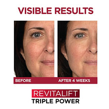 Load image into Gallery viewer, L’Oreal Paris Skincare Revitalift Triple Power Fragrance-Free Face Moisturizer with Pro Retinol, Hyaluronic Acid & Vitamin C, Reduce Wrinkles, Firm and Brighten Skin, 2.55 Oz
