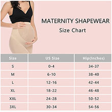 Load image into Gallery viewer, KIM S Maternity Shapewear Maternity Underwear for Dresses Maternity Dress for Baby Shower Maternity Panties Vestidos para Embarazadas Maternity Shorts Over Belly Pregnancy Shapewear Nude XL