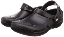 Load image into Gallery viewer, Crocs Unisex Bistro Work Clog, Black, 9 US Men / 11 US Women