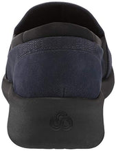 Load image into Gallery viewer, Clarks Women's Sillian 2.0 Eve Loafer, Navy Synthetic Combi, 7.5W