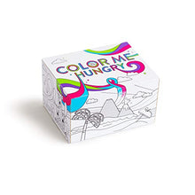 Load image into Gallery viewer, Munchkin Color Me Hungry Splash 7pc Toddler Dining Set – Plate, Bowl, Cup, and Utensils in a Gift Box, Purple