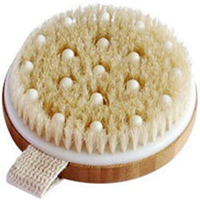 Load image into Gallery viewer, CSM Body Brush For Beautiful Skin - Solid Wood Frame & Boar Hair Exfoliating Brush To Exfoliate & Soften Skin, Improve Circulation, Stop Ingrown Hairs, Reduce Acne and Cellulite