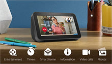 Load image into Gallery viewer, Echo Show 5 (2nd Gen, 2021 release) | Smart display with Alexa and 2 MP camera | Charcoal