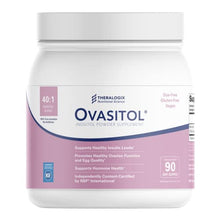 Load image into Gallery viewer, THERALOGIX Ovasitol Inositol Powder 90 Day Supply | Optimal 40:1 Blend of 4,000mg Myo Inositol & 100mg D-Chiro Inositol Daily | Hormonal & Ovarian Support for Women | Made in USA and NSF Certified